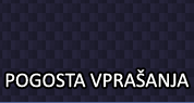 Pogosta vprašanja